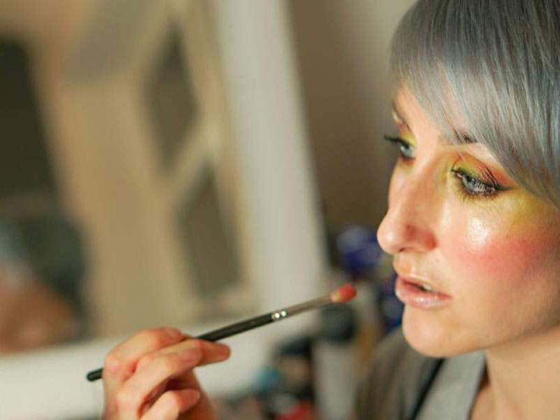 Yellow eyeshadow makeup York